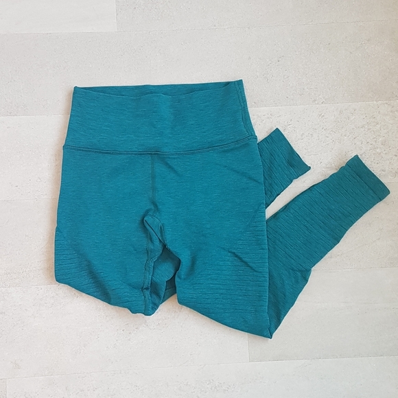 Alphalete r6 revival leggings teal size M - Picture 2 of 7